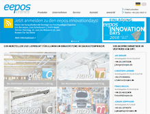 Tablet Screenshot of eepos.de